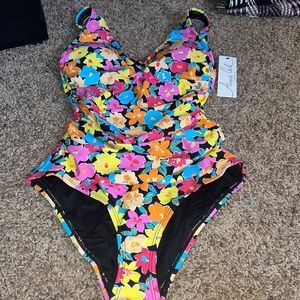 NWT! Floral swimsuit